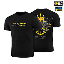 M-Tac футболка Рубіж Black– Мілітарист