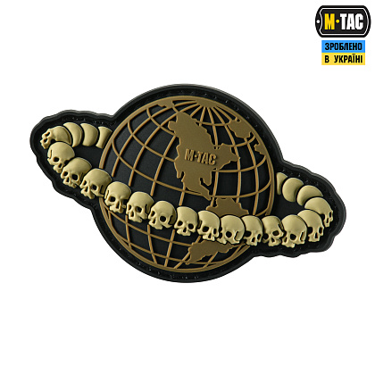 M-Tac нашивка Planet PVC Coyote– Милитарист - фото 2