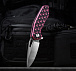 M-Tac ніж складний Type 12 Skull Black/Pink/Steel– Мілітарист - мініатюра 11