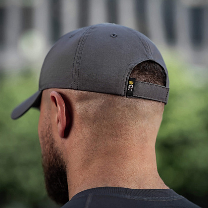 M-Tac бейсболка Elite Flex ріп-стоп Wolf Grey– Мілітарист - зображення 11