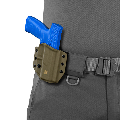 ATA Gear кобура модель Hit Factor ver.1 для CZ P10-C/ PORTED Flat Dark Earth - Spring правша– Милитарист - фото 8