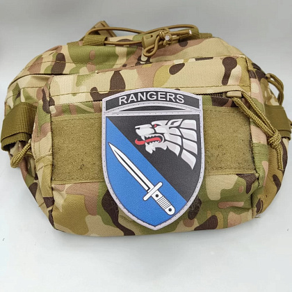 Шеврон ПВХ 6 ОПСпП (окремий полк спеціального призначення) ССО ЗСУ Рейнджер– Мілітарист - зображення 2