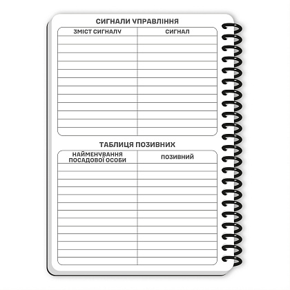 Ecopybook Tactical Блокнот командира отделения (розш.)– Милитарист - фото 24