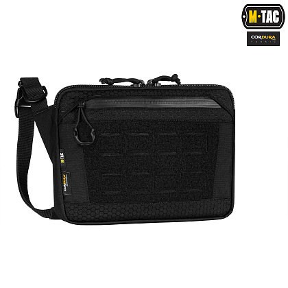 M-Tac сумка Admin Bag з липучкою Black– Мілітарист - зображення 3