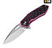 M-Tac ніж складний Type 12 Spider Web Black/Pink/Steel– Мілітарист - мініатюра 1