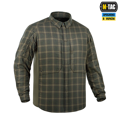 M-Tac сорочка Tactical Cotton Shirt Black/МС– Мілітарист - зображення 3