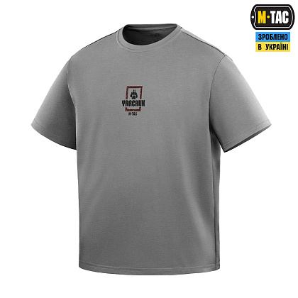 M-Tac футболка Yarchuk Cotton Hard Oversize Light Grey– Мілітарист - зображення 2