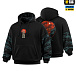M-Tac кофта Hoodie Two samurai Oversize Cotton Hard Black– Милитарист - миниатюра 1
