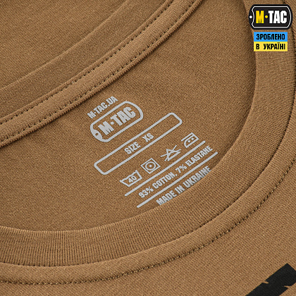 M-Tac футболка Freedom Coyote Brown– Мілітарист - зображення 9