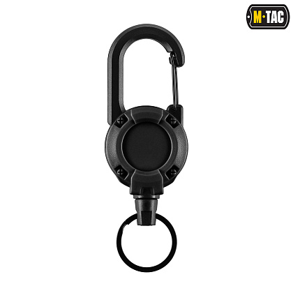 M-Tac карабин с тросиком для ключей Black– Милитарист - фото 2
