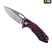 M-Tac ніж складний Type 12 Spider Web Black/Pink/Steel– Мілітарист - мініатюра 4