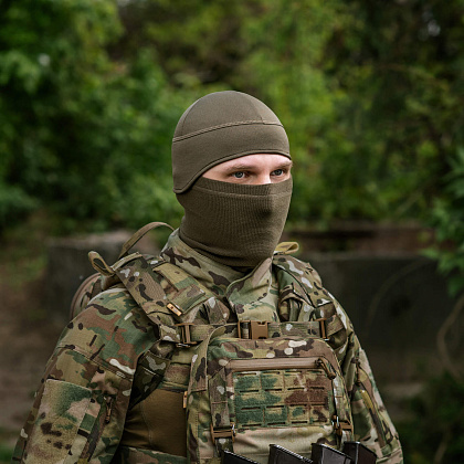 M-Tac шапка-підшоломник Gen.II мікрофліс ріп-стоп Dark Olive– Мілітарист - зображення 8