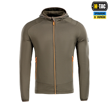 M-Tac кофта Spider Microfleece Hoodie Dark Olive– Милитарист - фото 2