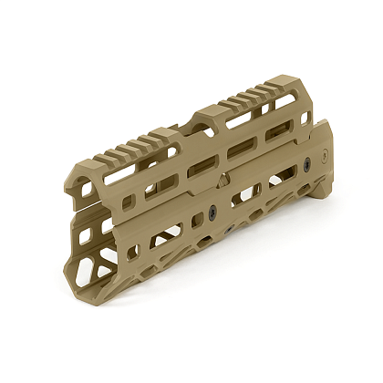 Крук M-Lock цівка довга для АКС-74У довга верхня накладка Coyote (1U044B)– Мілітарист - зображення 5