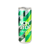 Non Stop Напій енергетичний Jungle Evolution Fresh безалкогольний сильногазований 0,25л– Мілітарист