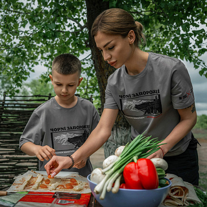 M-Tac футболка Чорні Запорожці Light Grey– Мілітарист - зображення 19