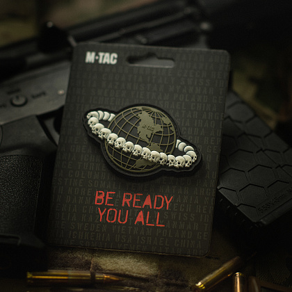 M-Tac нашивка Planet PVC Olive– Милитарист - фото 6