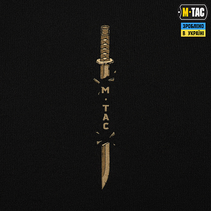 M-Tac футболка Gold Samurai Oversize Black– Милитарист - фото 7