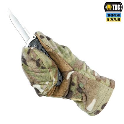 M-Tac перчатки беспалые с клапаном Windblock 295 MC– Милитарист - фото 8
