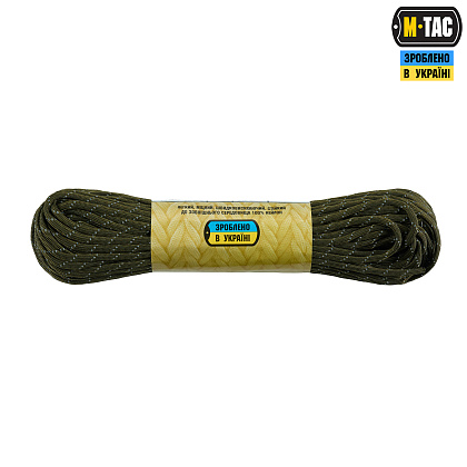 M-Tac паракорд 550 type III 30m OD Green Reflective– Мілітарист - зображення 2