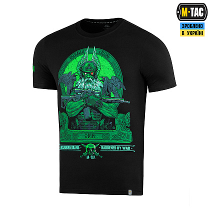 M-Tac футболка Odin Night Vision Black– Мілітарист - зображення 1