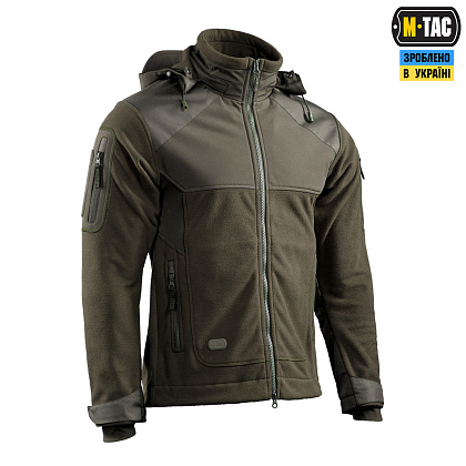 M-Tac куртка Norman Windblock Fleece Olive– Милитарист - фото 3