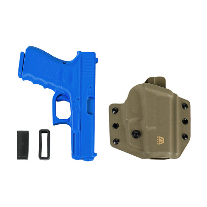ATA Gear кобура модель Hit Factor ver.1 для зброї Glock - 19/23/19X/45 Flat Dark Earth - Spring правша– Мілітарист - зображення 5
