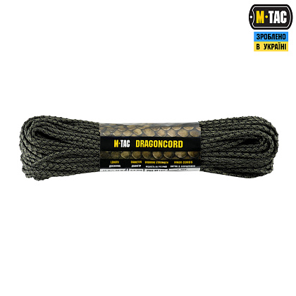 M-Tac паракорд Dragon Cord 30m Ranger Green/Black– Милитарист - фото 1
