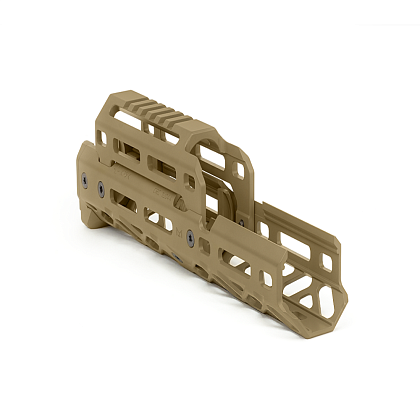 Крук M-Lock цівка для АКС-74У коротка верхні накладка Coyote (1U044A)– Мілітарист - зображення 4