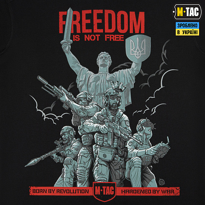 M-Tac кофта Hoodie Freedom Black– Милитарист - фото 5