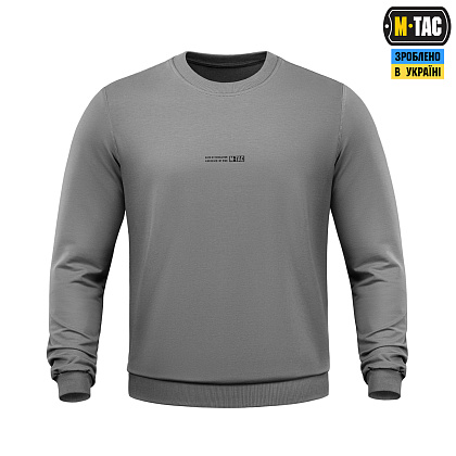 M-Tac світшот Born by Revolution Light Grey– Мілітарист - зображення 2