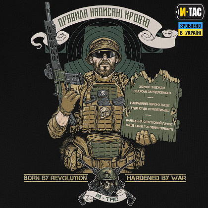 M-Tac футболка Заповіді стрільця Black– Мілітарист - зображення 5