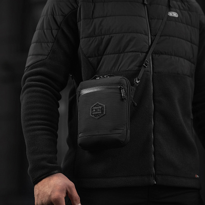 M-Tac сумка Pocket Bag Hardsling Lite-NR Black– Мілітарист - зображення 15