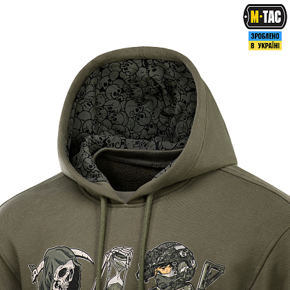 M-Tac кофта Hoodie Time Oversize Hard Ranger Green - зображення 4 M-Tac кофта Hoodie Time Oversize Hard Ranger Green– Мілітарист - зображення 4