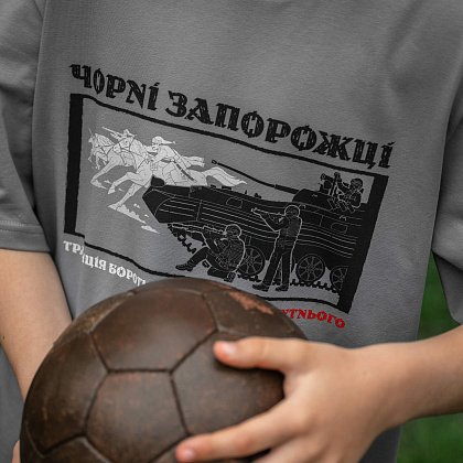 M-Tac футболка Чорні Запорожці Light Grey– Мілітарист - зображення 28