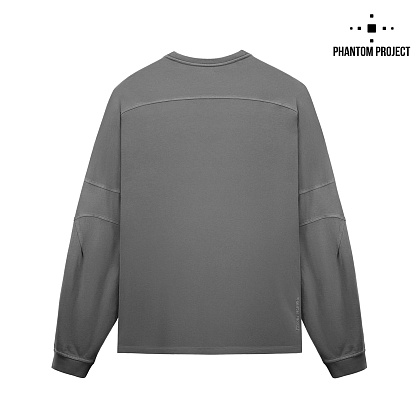 Phantom Project/M-Tac футболка Long Sleeve Cotton Hard (GD) Grey– Милитарист - фото 2