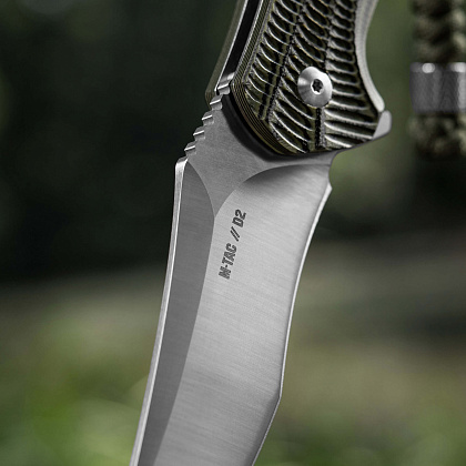 M-Tac ніж складний Type 21 Dragon skin Black/Olive– Мілітарист - зображення 11