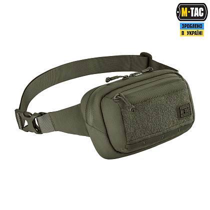 M-Tac сумка City Waist Bag з липучкою Lite-C Elite Ranger Green– Мілітарист - зображення 3