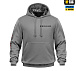 M-Tac кофта Hoodie My Home is my Castle Oversize Hard Light Grey– Мілітарист - мініатюра 3