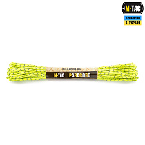 M-Tac паракорд Minicord Reflective Neon Yellow 15м– Милитарист