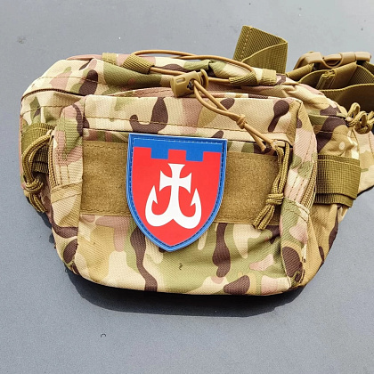 Шеврон ПВХ ТрО 120 бригади ЗСУ Вінниця– Мілітарист - зображення 2