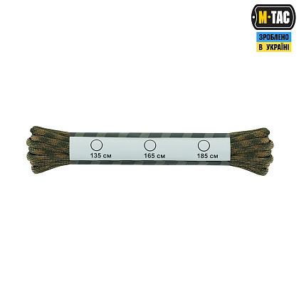 M-Tac шнурки coyote/ranger green нейлон Mil-Spec– Мілітарист - зображення 2