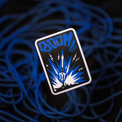 M-Tac наклейка Boom!! Нептун Blue– Мілітарист - зображення 3