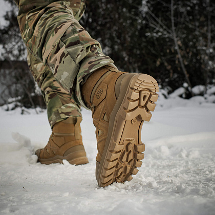 M-Tac ботинки полевые с утеплителем Winter Cross Coyote– Милитарист - фото 16