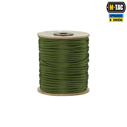 M-Tac паракорд 550 type III 60m Army Green– Мілітарист - зображення 3