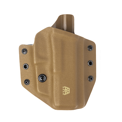 ATA Gear кобура модель Hit Factor ver.1 для Glock - 17/22/47 Coyote Brown правша– Милитарист - фото 4