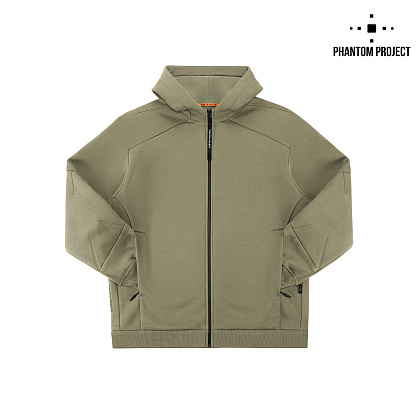 Phantom Project/M-Tac кофта Hoodie Zipper semi-raglan PE Tan– Мілітарист - зображення 4