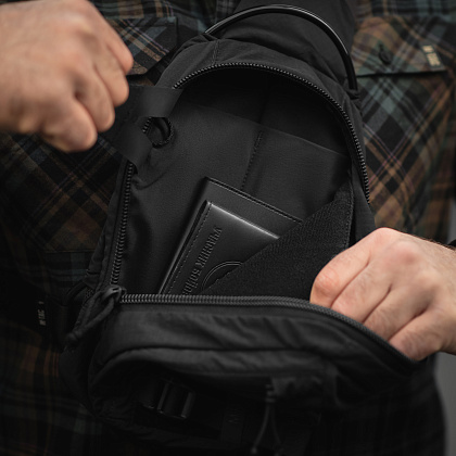 M-Tac сумка Sling Civilian Lite-NR Black– Милитарист - фото 56