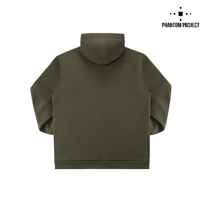 Phantom Project/M-Tac кофта Hoodie Zipper semi-raglan PE Ranger Green– Мілітарист - зображення 5