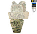 M-Tac фартух протиуламковий з балістичним пакетом 1 клас (BRONYX) Laser Cut Multicam– Мілітарист - мініатюра 3